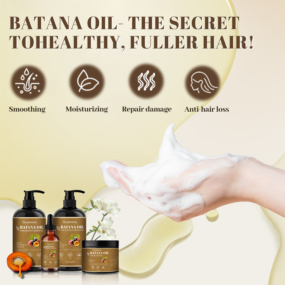 Batana Oil Hair Growth Shampoo